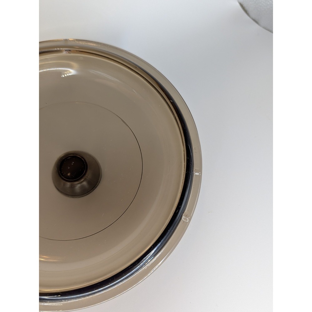 Pyrex Visions Amber Glass #623C Lid 1.5 Quart Casserole Dish REPLACEMENT 623-C - Picture 9 of 16